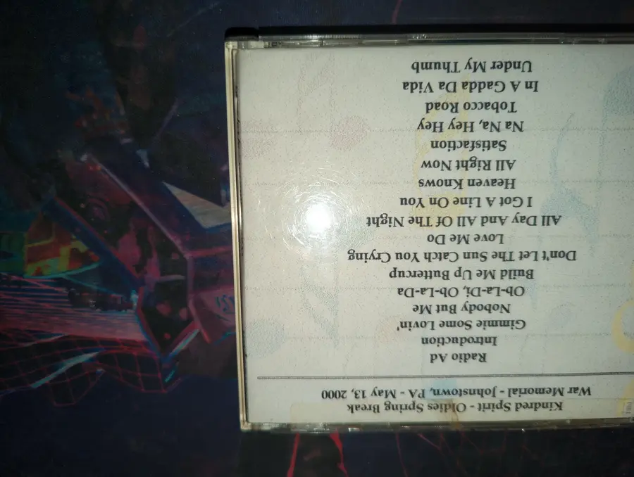 Live at the War Memorial cover